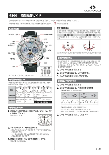 citizen シチズンウオッチ9800